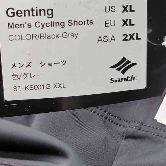 Santic Cycling Shorts Padded for Mens Bicycle Riding - Picture 4 of 10